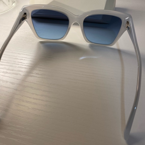 Jimmy Choo square cat eye blue gradient lens sunglasses Style JC 5012 main image 7